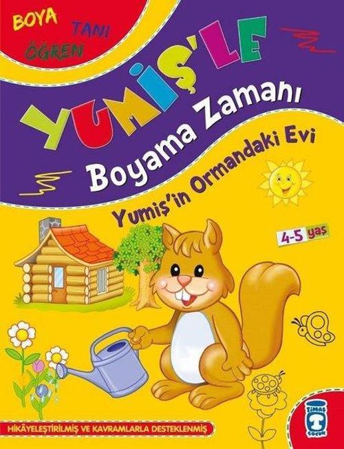Yumişin Ormandaki Evi - Yumişle Boyama Zamanı - Boya Tanı Öğren