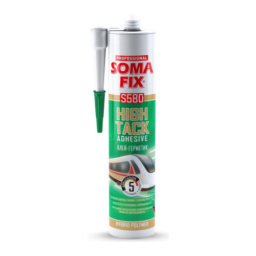 SOMAFIX S580 HIGH TACK KORNİŞ YAPIŞTIRICISI 290 ML TAŞ,BETON,METAL,CAM