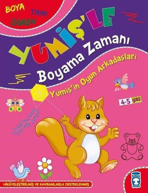 Yumişin Oyun Arkadaşları - Yumişle Boyama Zamanı - Boya Tanı Öğren
