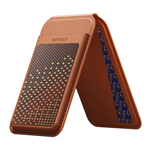 Aramid Serenity Serisi M-Safe Uyumlu Standlı Kartlık Kahverengi