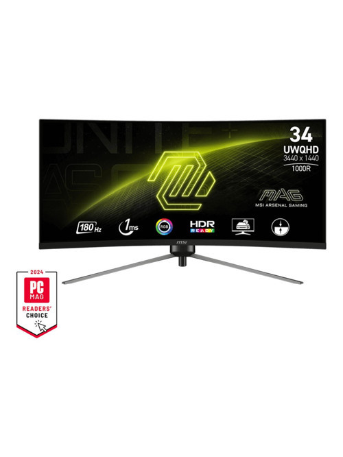 Outlet MAG 345CQR 34" 1 ms WQHD Curved 180 Hz Oyuncu Monitörü