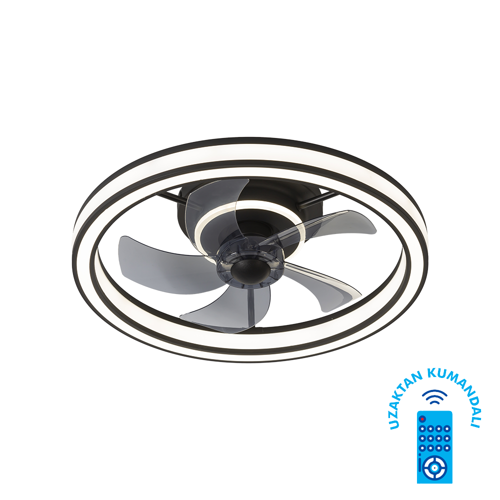 15W 20” Ledli Modern Tavan Vantilatörü KCF296