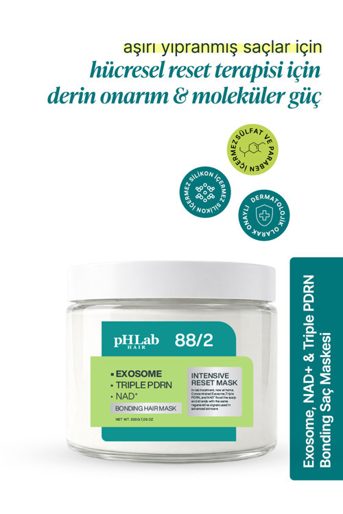 pHLab Hair Exosome, NAD+ & Triple PDRN Bonding Saç Maskesi