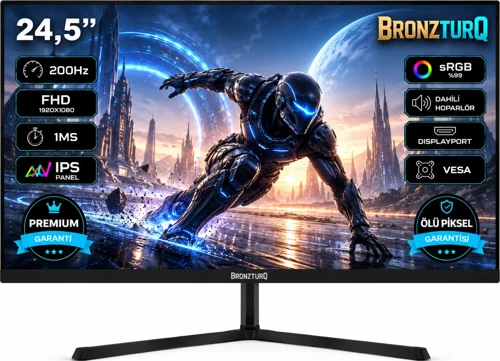 24" 200Hz 1 ms (DP + HDMI) FHD Flat Monitör BTQ245FHD-A4