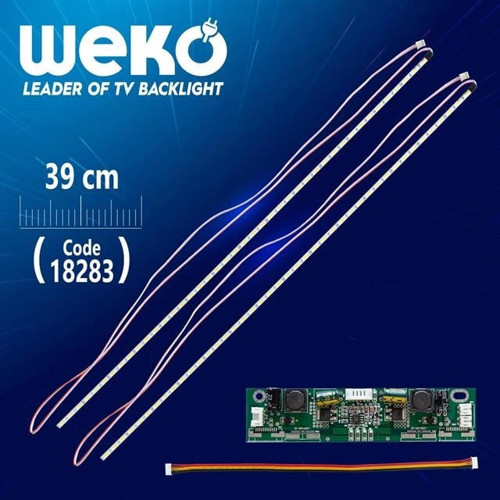 39,5'' Inch Universal E-LED 7020 Led 390MM 360-450MA 48-51V Çift Led-Sürücü-Kablo Takımı