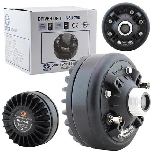 Unit NSU-75B 75 Watt 16 Ohm 115DB 150 HZ Gold Serisi