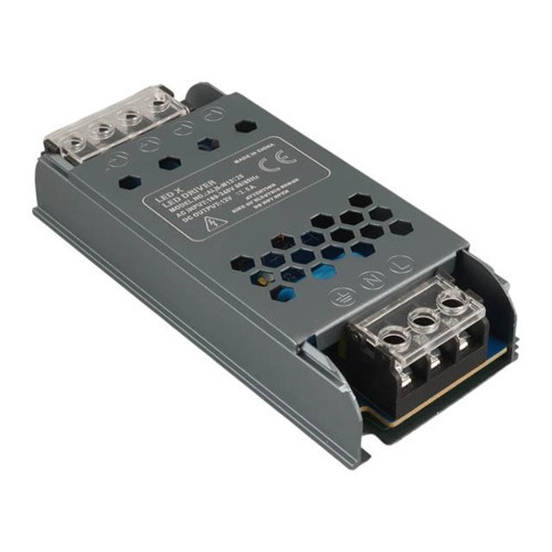 ALN-M12125 12 Volt 12.5 Amper 57x24x12mm Ultra Slim Metal Kasa Adaptör