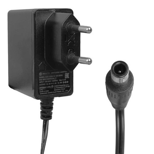 ADS-12HG-12 12012epg 12 Volt - 1 Amper - 12 Watt 5.5*3.0 İğneli Uç Plastik Kasa Priz Tipi Adap