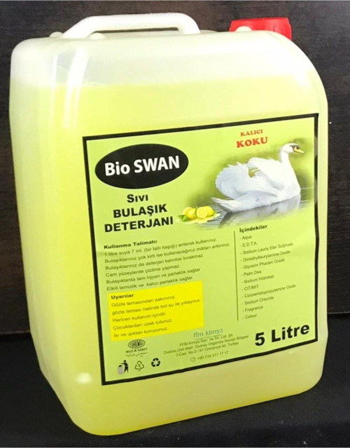 Bioswan Bulaşık Deterjanı Ekstra Kokulu 5 Litre