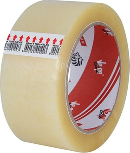 Ve-Ge Fil Şeffaf Koli Bandı 45 X 100 Mt ( 48 Adet )