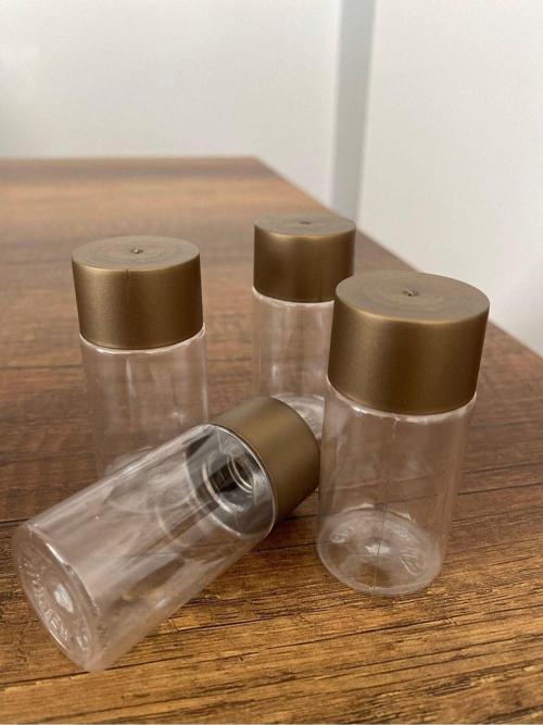 100 Adet Kapaklı Boş Şişe 30Ml Dekoratif Şampuan Şişesi