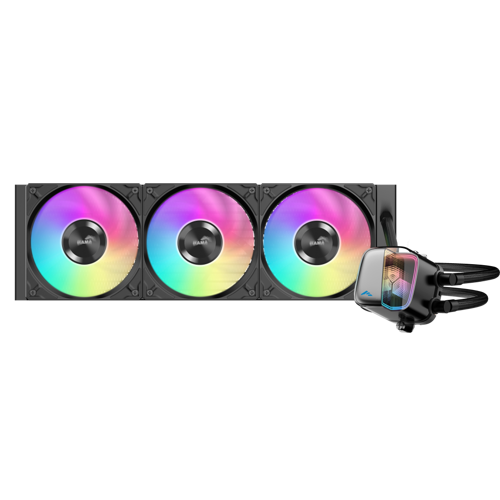 SAMA L70-360BK, Black, 360mm, 3x120mm ARGB Fan, CPU Sıvı Soğutma