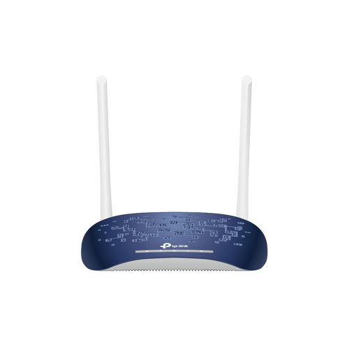 TP-LINK TD-W9960, 4 Port, 2.4Ghz Wifi, 300Mbps, 2xAnten, VDSL2, ADSL2+ MODEM