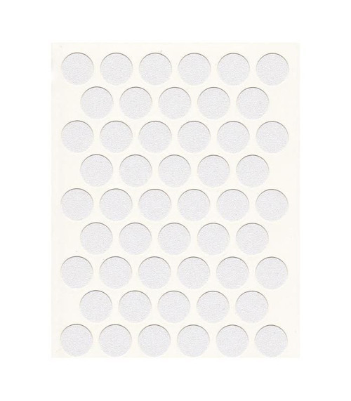 Yapışkanlı Vida Tapası (Beyaz) 10 mm
