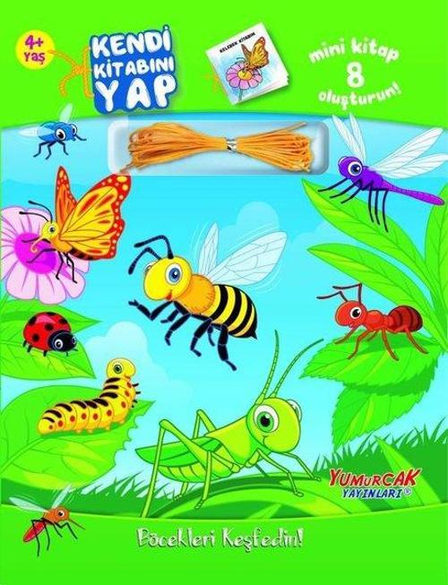 Kendi Kitabını Yap - Böcekleri Keşfedin! 4+ Yaş