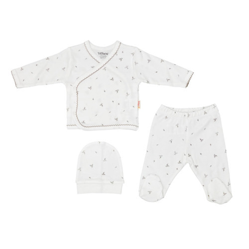 Tiffany Baby Olive Branch Theme 3'lü Zıbın Set 46078