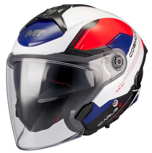 YARIM KASK OF515SV COSMO SV ICARUS A5 PARLAK