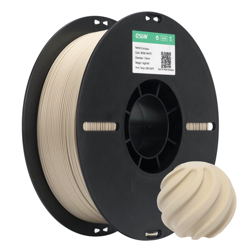 PLA Basic Kemik Beyaz Filament 1.75mm 1 Kg