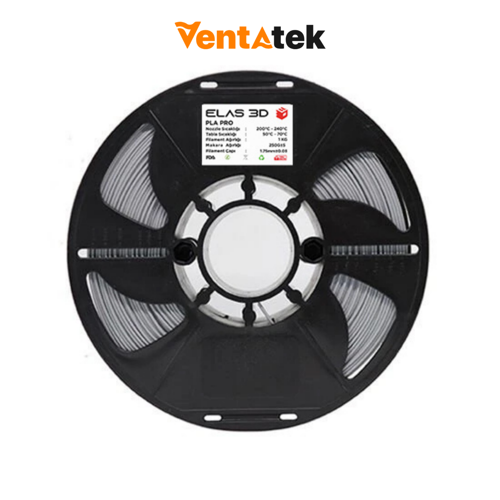 Gümüş Gri PLA Pro Filament - 1.75mm - 1 Kg