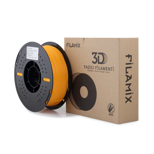 Mandalina Turuncusu PLA+ Filament 1.75mm 1 Kg