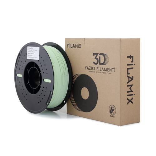 Açık Nane Yeşili PLA+ Filament 1.75mm 1 Kg