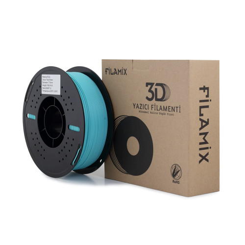 Turkuaz Yeşili PLA+ Filament 1.75mm 1 Kg