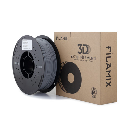 Kayrak Grisi PLA+ Filament 1.75mm 1 Kg