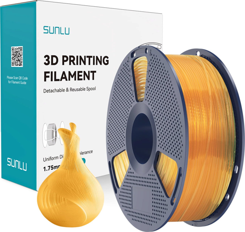 Şeffaf Portakal Suyu PLA Filament - 1.75mm - 1 Kg