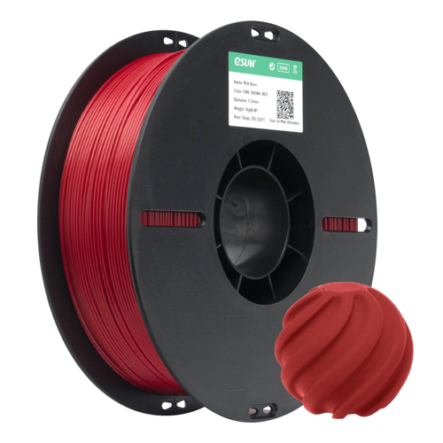 PLA Basic İtfaiye Kırmızısı Filament 1.75mm 1 Kg