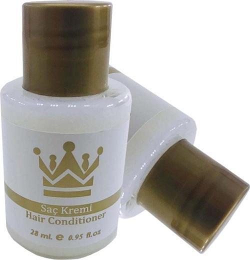 1500 Adet Saç Kremi Etiketli Standart Otel Tipi Mini 30 Ml Silindir Şişe Tek Kullanımlık Kullan At