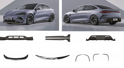 BYD SEAL SEDAN İÇİN PERFORMANS BODY KIT (PIANO BLACK)