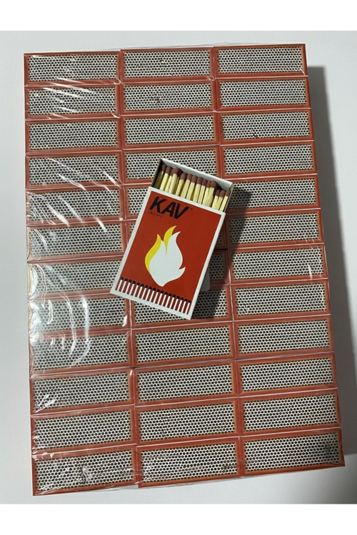 Kükürtsüz Kibrit 36X100’lü – 5.5 cm Orta Boy | Mangal Sobası Mum İçin