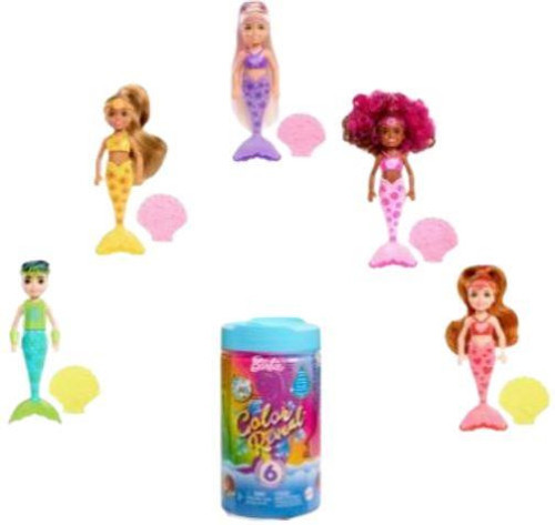 Barbie Color Reveal Hdn75 - Renk Değiştiren Sürpriz Chelsea Gökkuşağı 