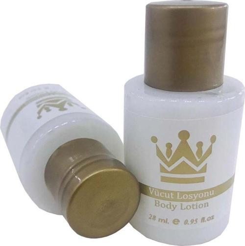 2500 Adet Vücut Losyonu Standart Otel Tipi Mini 30 Ml Silindir Şişe Tek Kullanımlık Kullan At