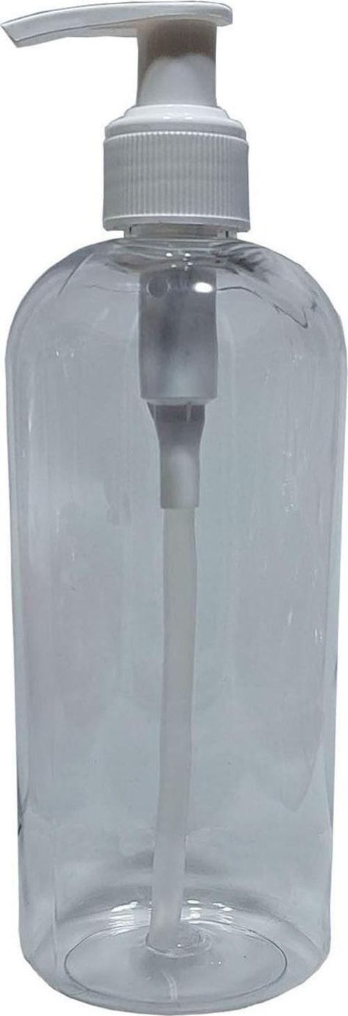 100 Adet 400 Ml Sıvı Sabunluk Beyaz Pompalı Boş Şişe