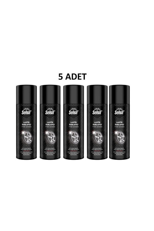 Lastik Parlatıcı 500 ml 5 Adet