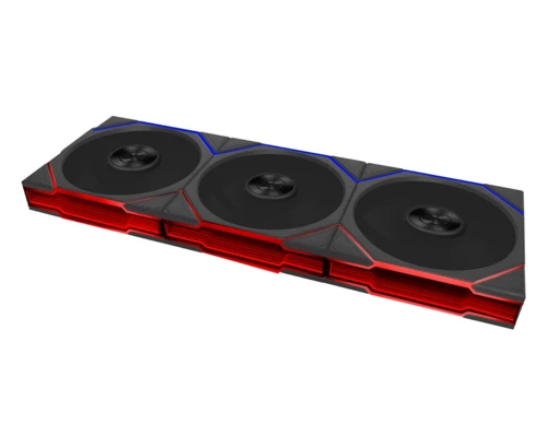 UNI FAN Reverse TL FLEX 3x120mm Siyah Kasa Fanı (G9F.12RTL1F3B.00)