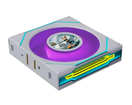 UNI FAN Reverse SL INF LCD FLEX 1x120mm Beyaz Kasa Fanı (G9F.12RSLIND1F1W.00)