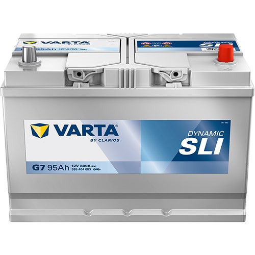 G7 12V 95 Ah 830A Dynamic Slı Akü (Üretim Yılı: 2026)