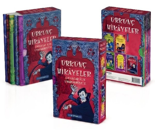 Ürkünç Hikayeler Seti - 5 Kitap Takım - Kutulu