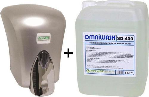 SD-400 5 Litre Köpük Sabun ve Dispenser Seti