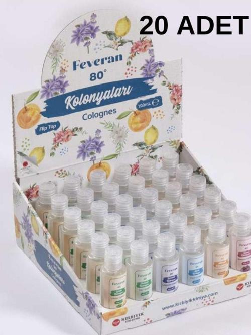 Limon Kolonyası 100Ml (20 Adet)
