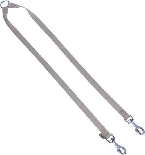 Dokuma Çift Köpek Gezdirme Tasma Aparatı Medium Haki 2x70-70 Cm