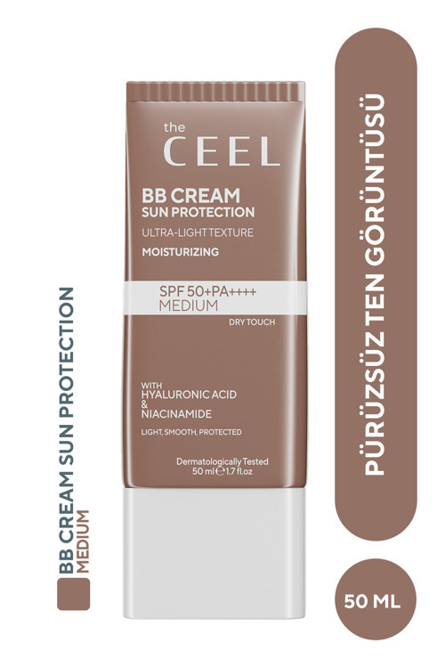 BB Krem Medium SPF 50+ PA++++ Güneş Korumalı Leke Karşıtı ve Nemlendirici Etkili 50 ml