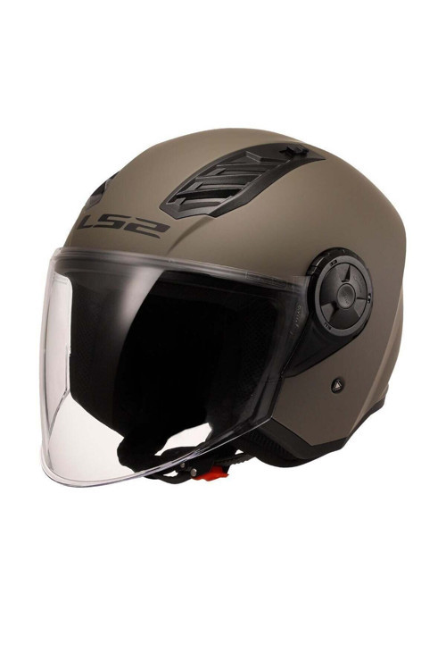 Çenesiz Kask Airflow 2 Mat Kum L