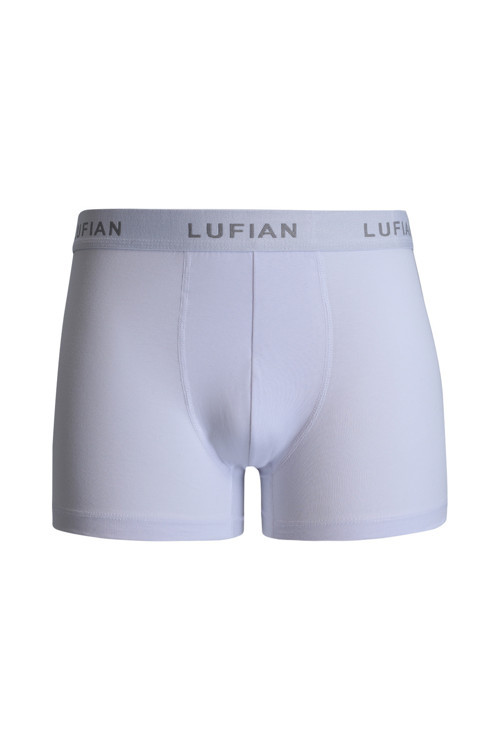 Dany Erkek Pamuklu Boxer Beyaz