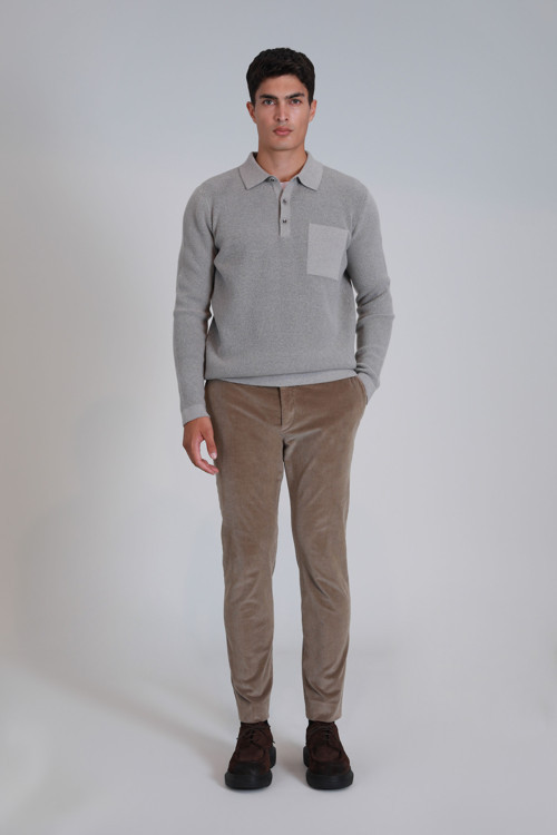Onka Spor Erkek Chino Pantolon Slim Fit Bej