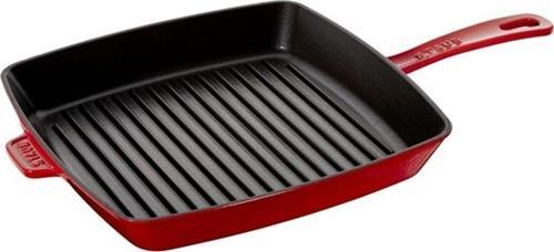 Amerikan Izgara Tava Kırmızı 30 Cm