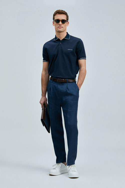 Hold Smart Erkek Polo Tişört Lacivert