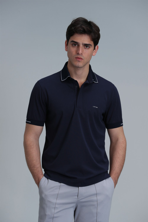 Tylor Smart Erkek Polo Tişört Lacivert